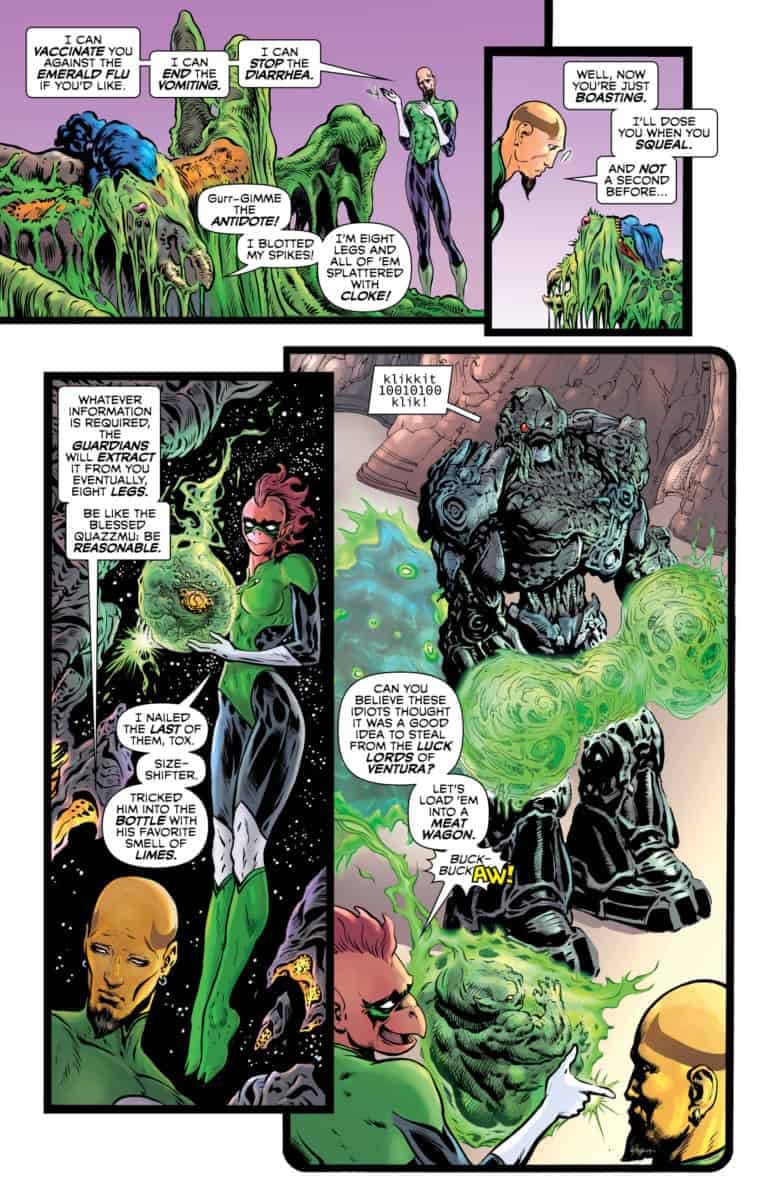 Re-Review: The Green Lantern #1 by Grant Morrison and Liam Sharp – From 2000AD to Preacher?