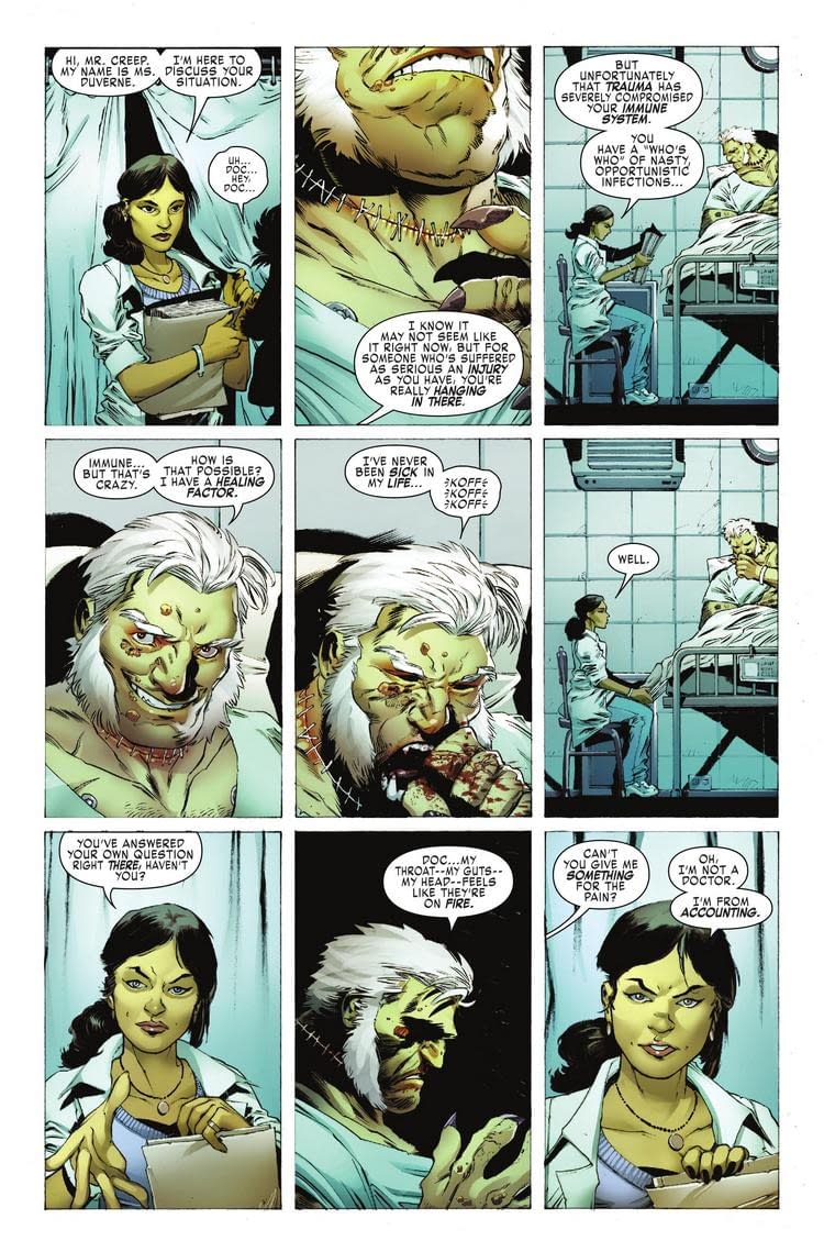 Is Next Week's Weapon X #26, Hell is a Free Market Healthcare System