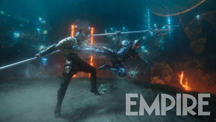 Aquatic Armor in New 'Aquaman' Images- King Orm Fights AC