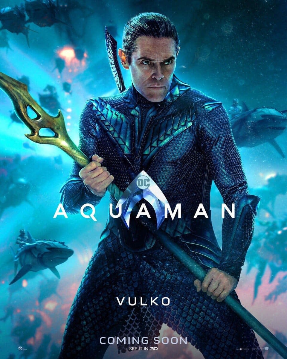 7 New Character Posters for Aquaman Gives Us the Best Look at the Characters So Far