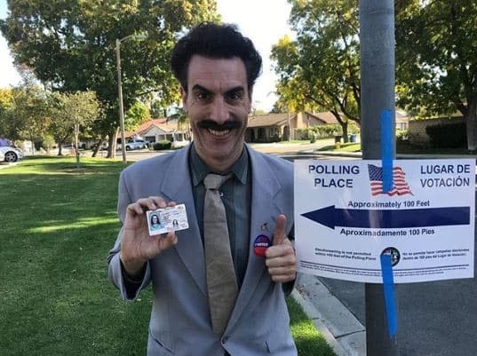 Jimmy Kimmel: Sacha Baron Cohen's Borat Goes Trump-Stumping for GOP (VIDEO)