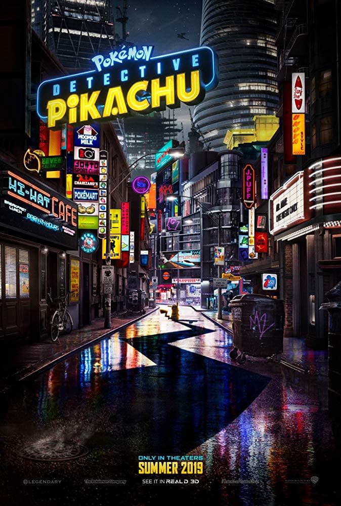 Detective Pikachu Gets a Noir Inspired Poster