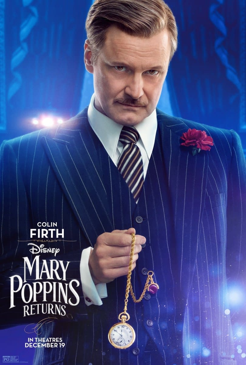 5 New Character Posters for Mary Poppins Returns