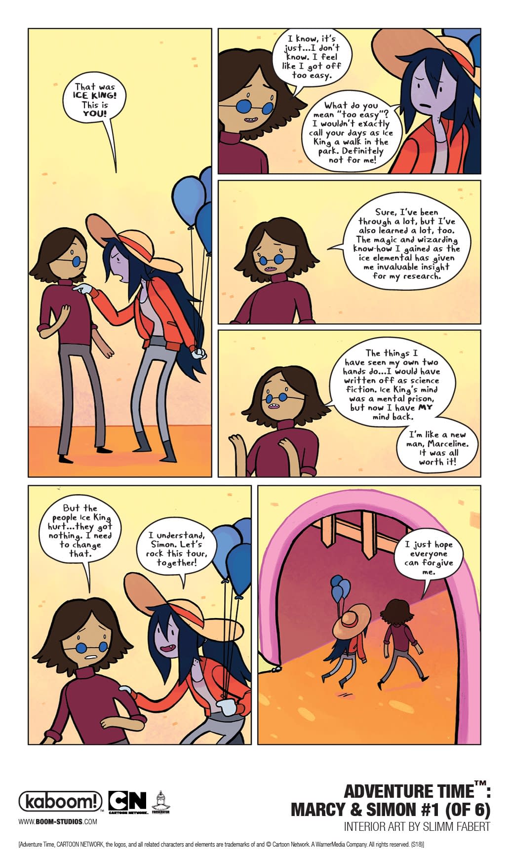 The Ice King Apology Tour Commences in 1st Look at Adventure Time: Marcy &#038; Simon #1