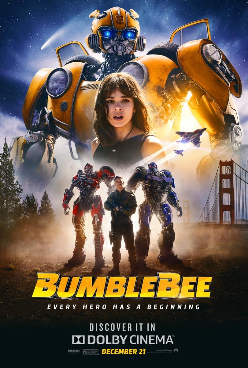New Bumblebee Poster Features Our Two Triple Changers