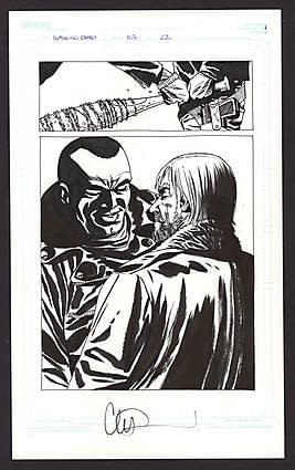 Comic Connect Walking Dead Art Page Auction 103