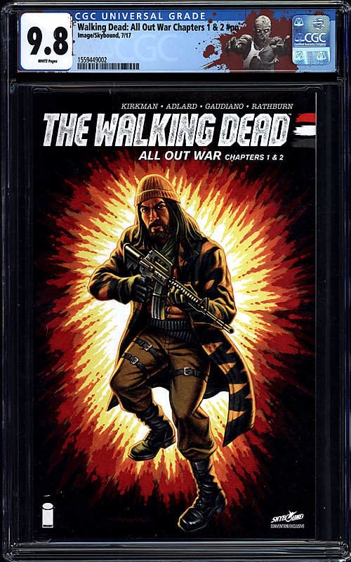 Comic Connect Walking Dead GI Joe Cover Exclusive