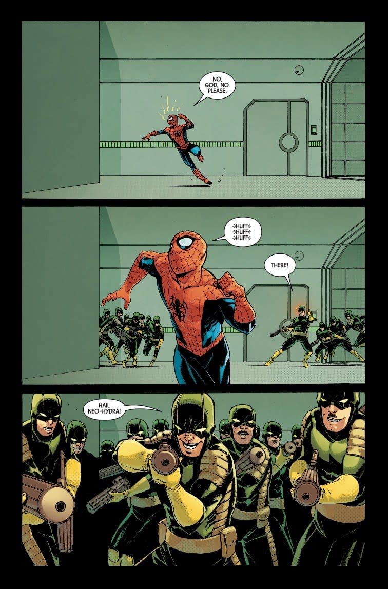 Killing Spider-Man in Next Week's Dead Man Logan #2&#8230; Hail Neo-Hydra!