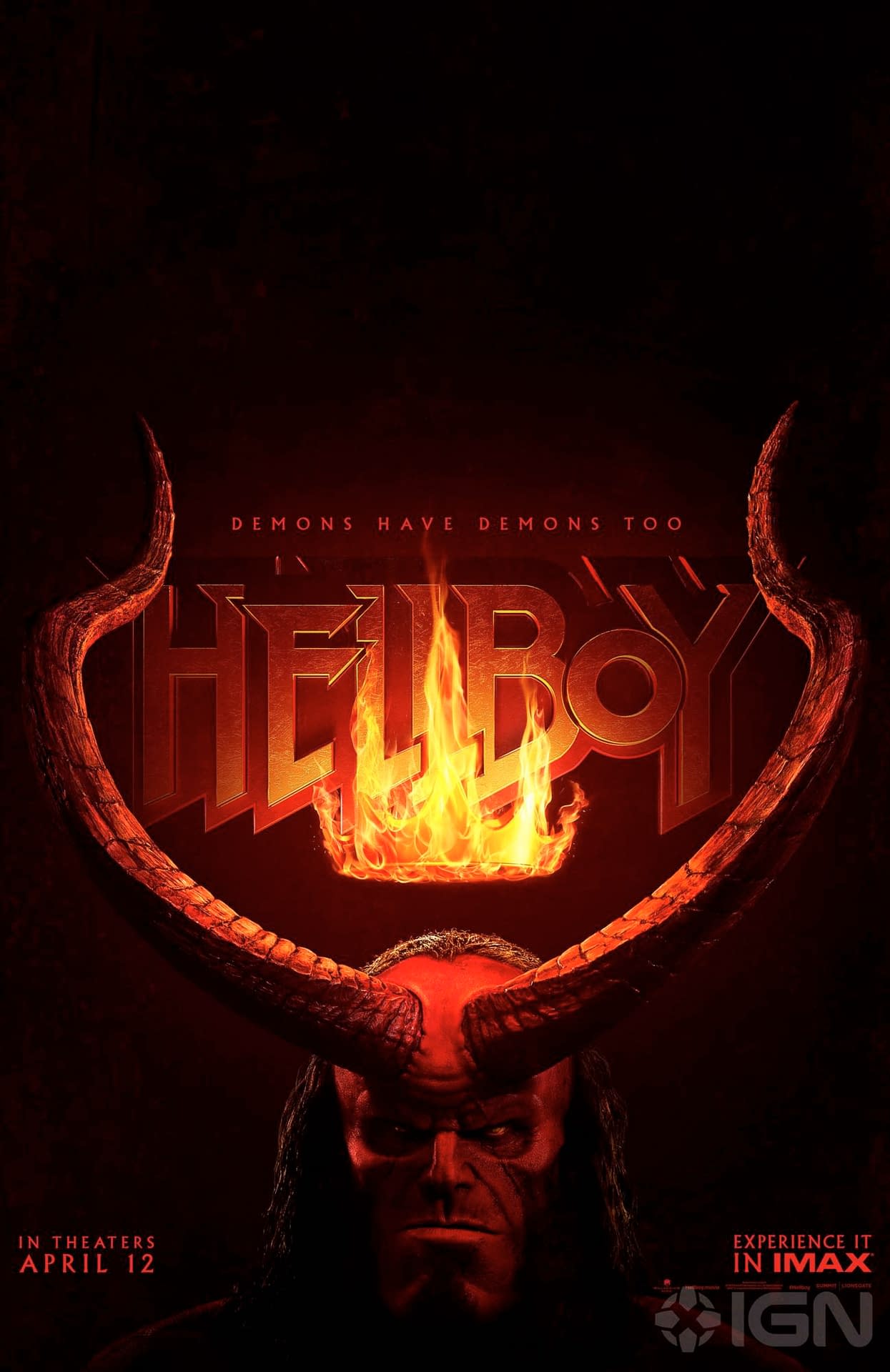 Hellboy Gets a New Poster, Trailer Coming This Thursday