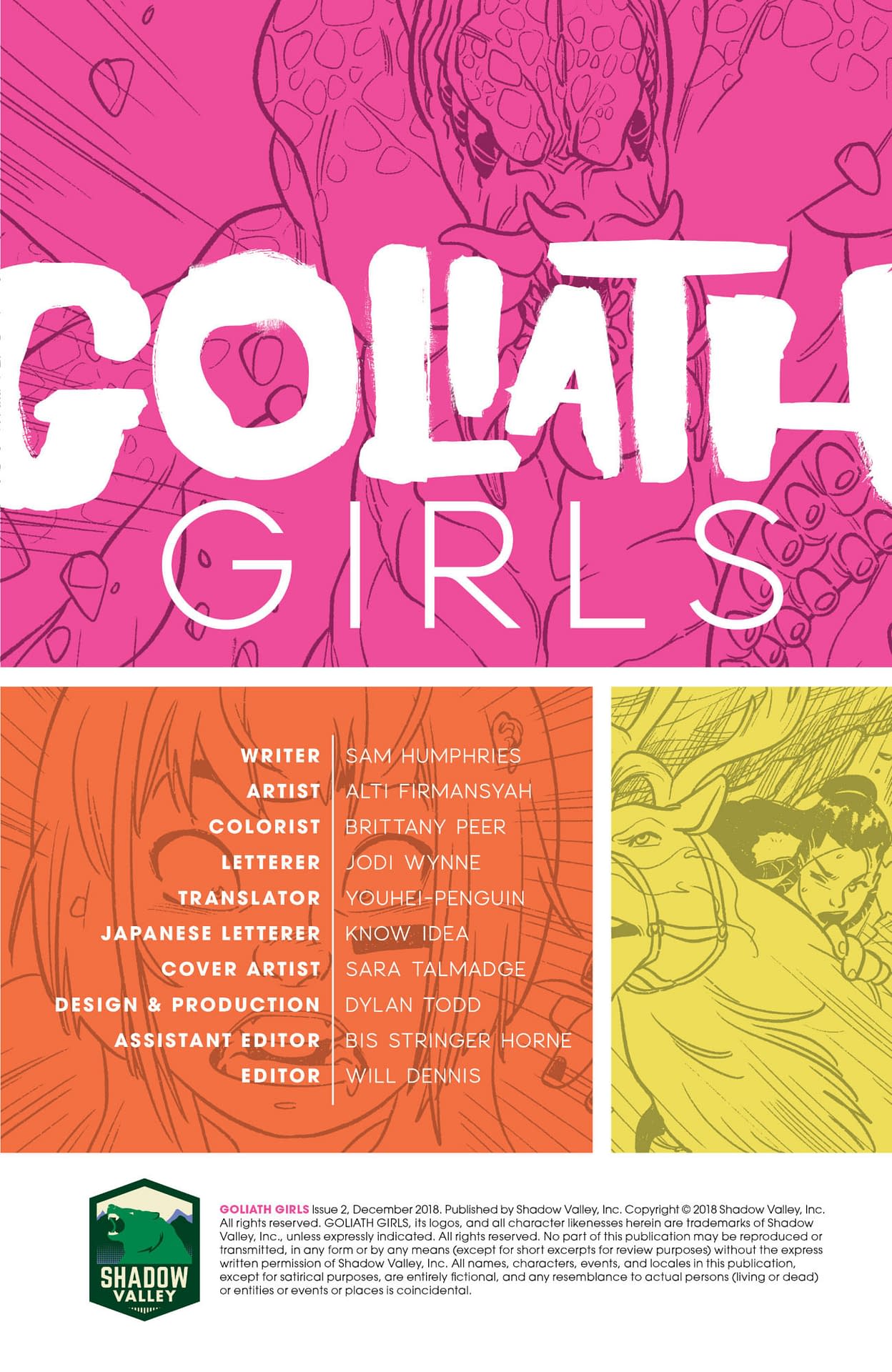 ComiXology Goes All in on Goliath Girls with Special Edition, Sam Humphries Sale