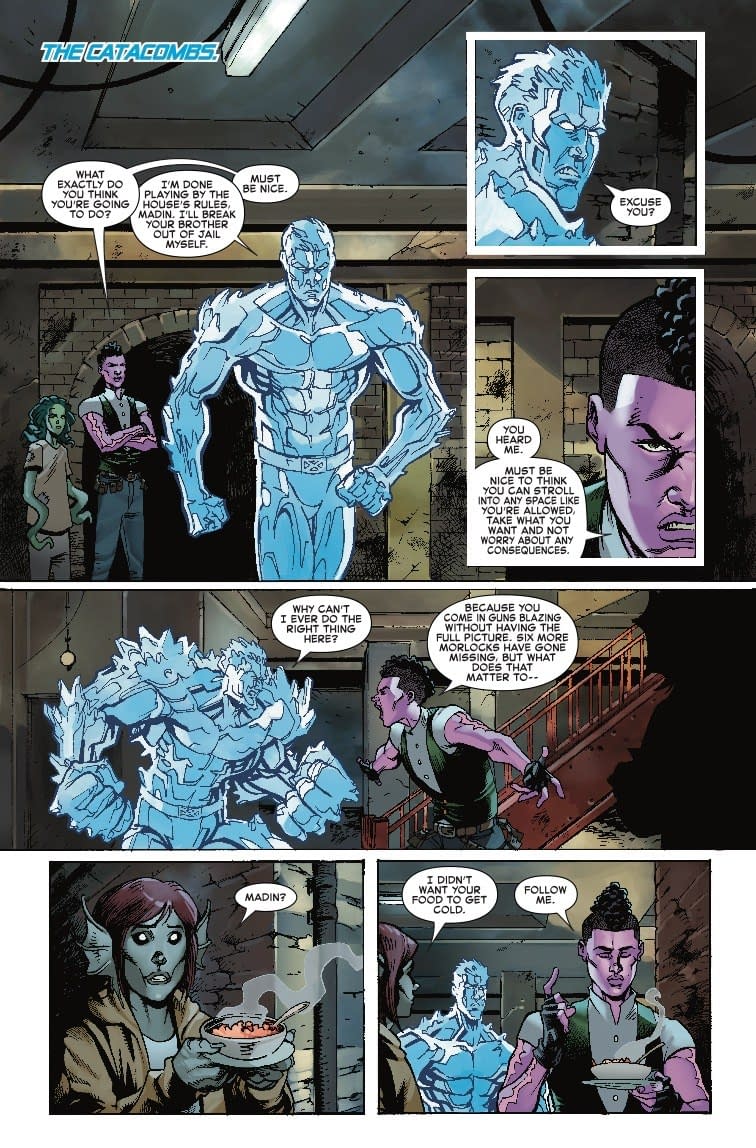 Somebody Needs a Snickers in Next Week's Iceman #4