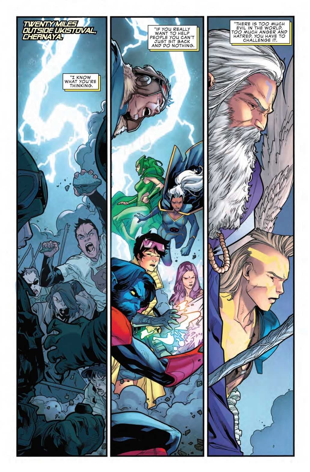 X-Man Argues for Civility in Politics in Next Week's Uncanny X-Men #5