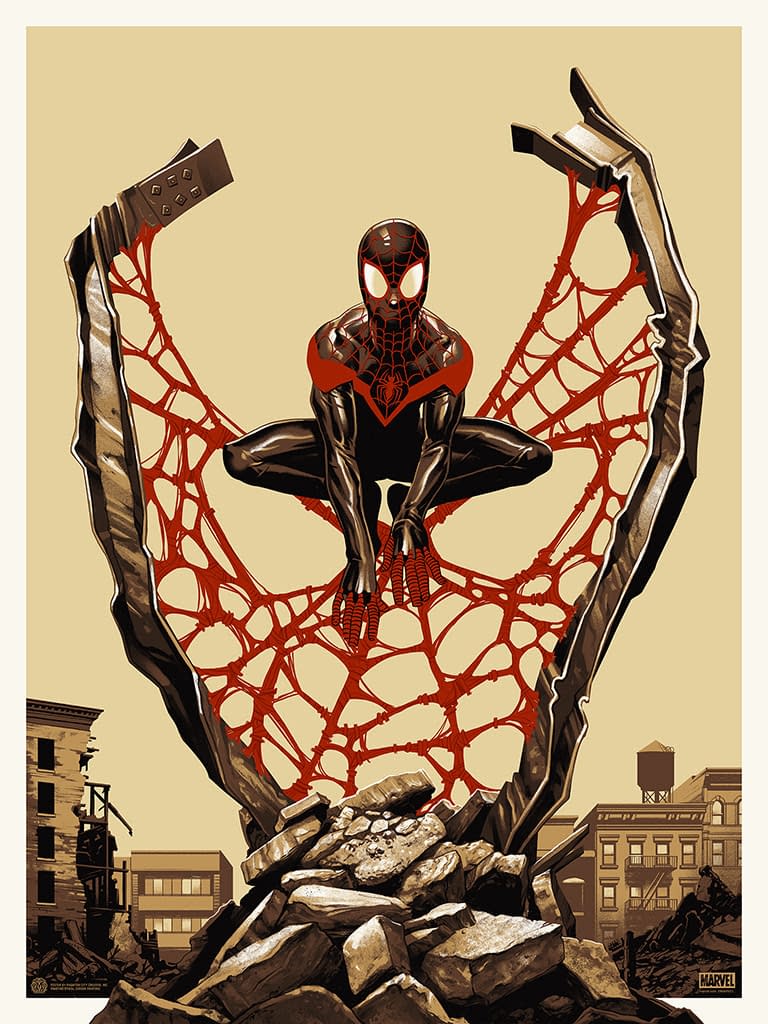 Spider Man MIles Morales Spider-Verse Poster 2