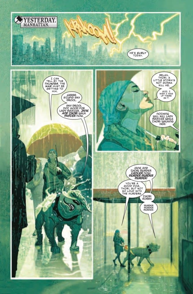 The Debut of Thorshach in Next Week's Thor #8