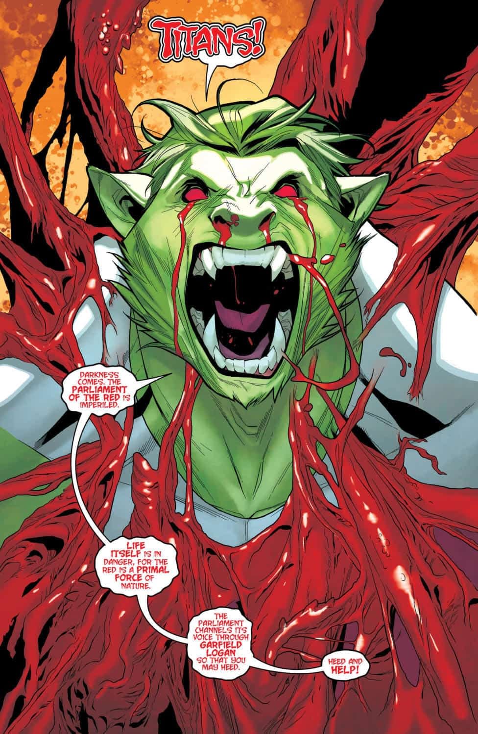Asylum-Seeking Mother Blood Takes on ICE in Next Week's Titans #32