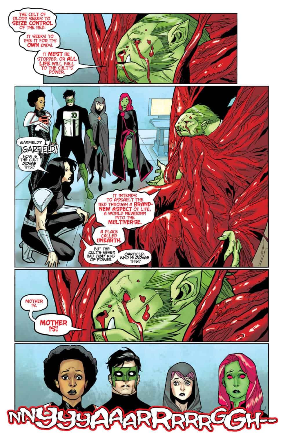 Asylum-Seeking Mother Blood Takes on ICE in Next Week's Titans #32