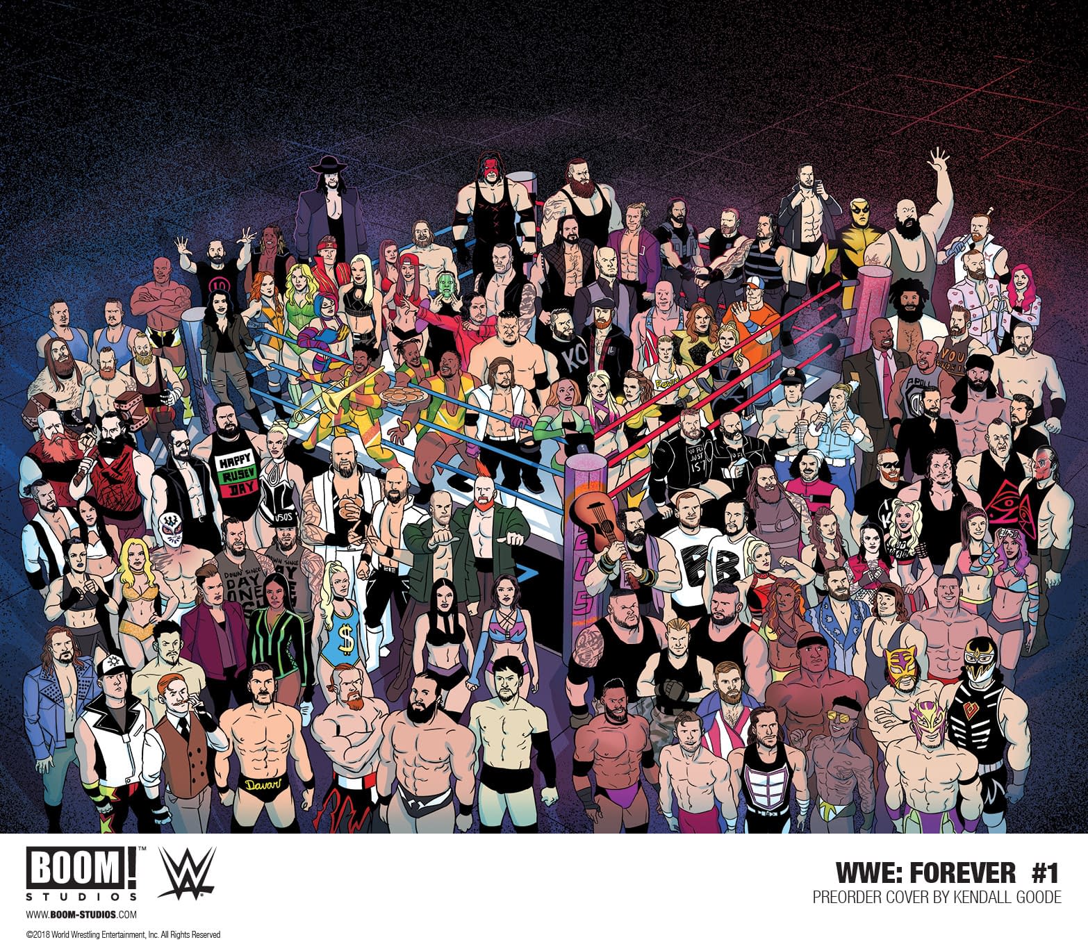 Hart, Savage, Duggan, Dibiase, Race, Heenan, Junkyard Dog, and More Wrestling Legends in 1st Look at WWE Forever #1