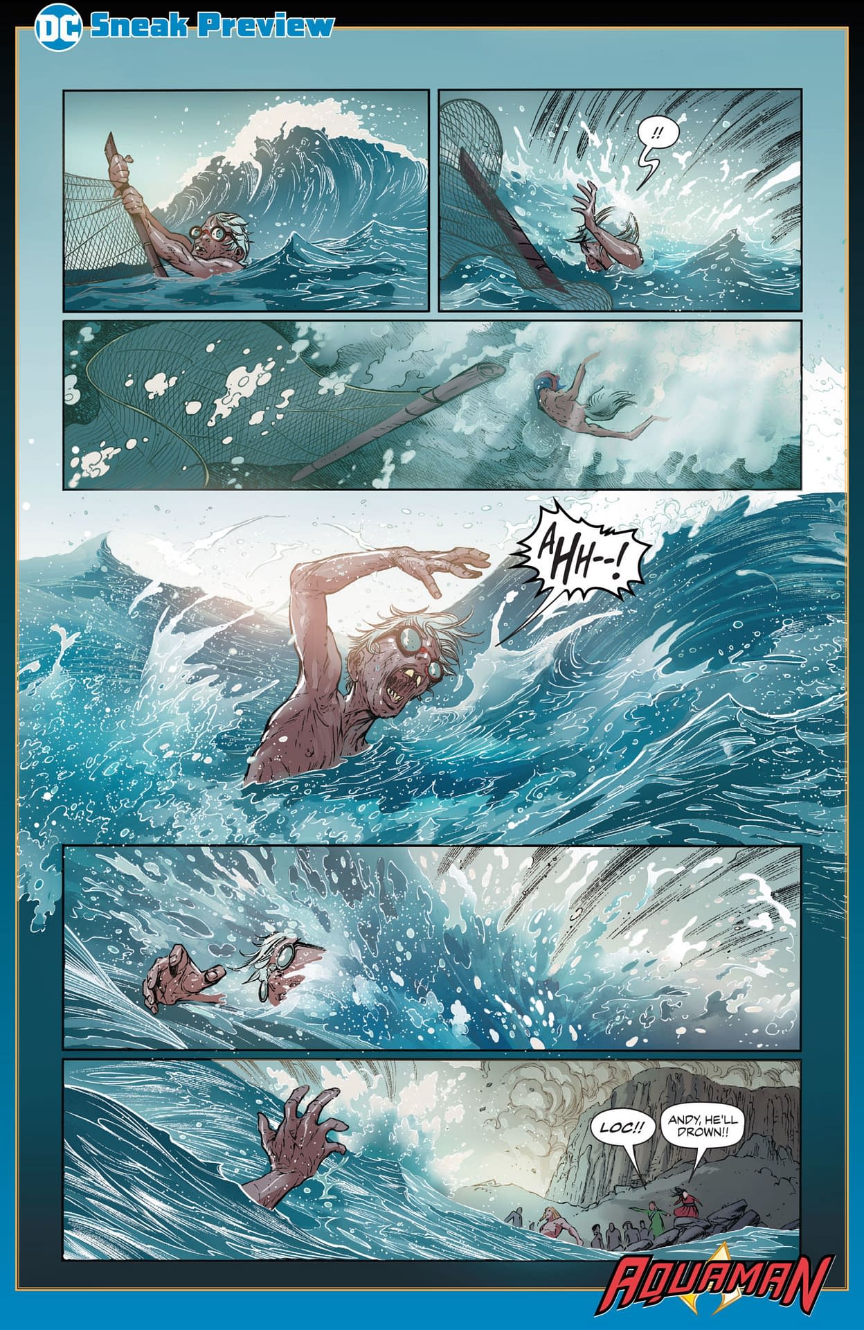 A New Origin for Aquaman in DeConnick and Rocha's Aquaman #43?