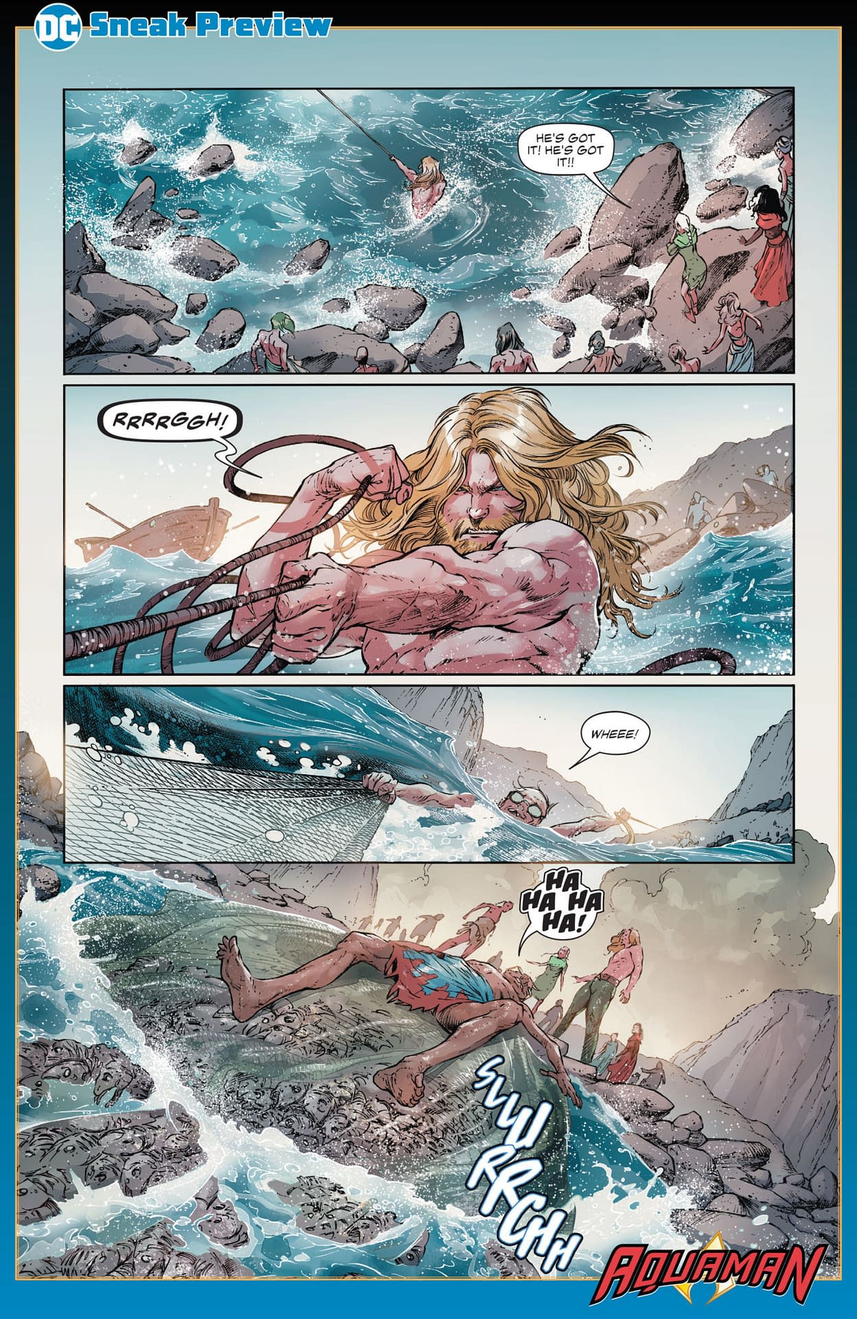 A New Origin for Aquaman in DeConnick and Rocha's Aquaman #43?