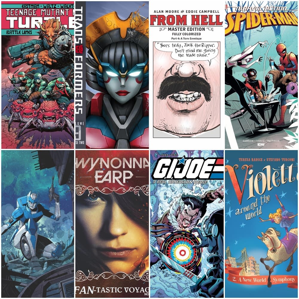 Transformers, Glow, Goosebumps and Tangles Launch in IDW Comics March 2019 Solicitations