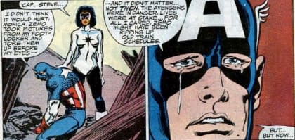 The Tears of Captain America in Avengers: Endgame Trailer &#8211; and the Comics