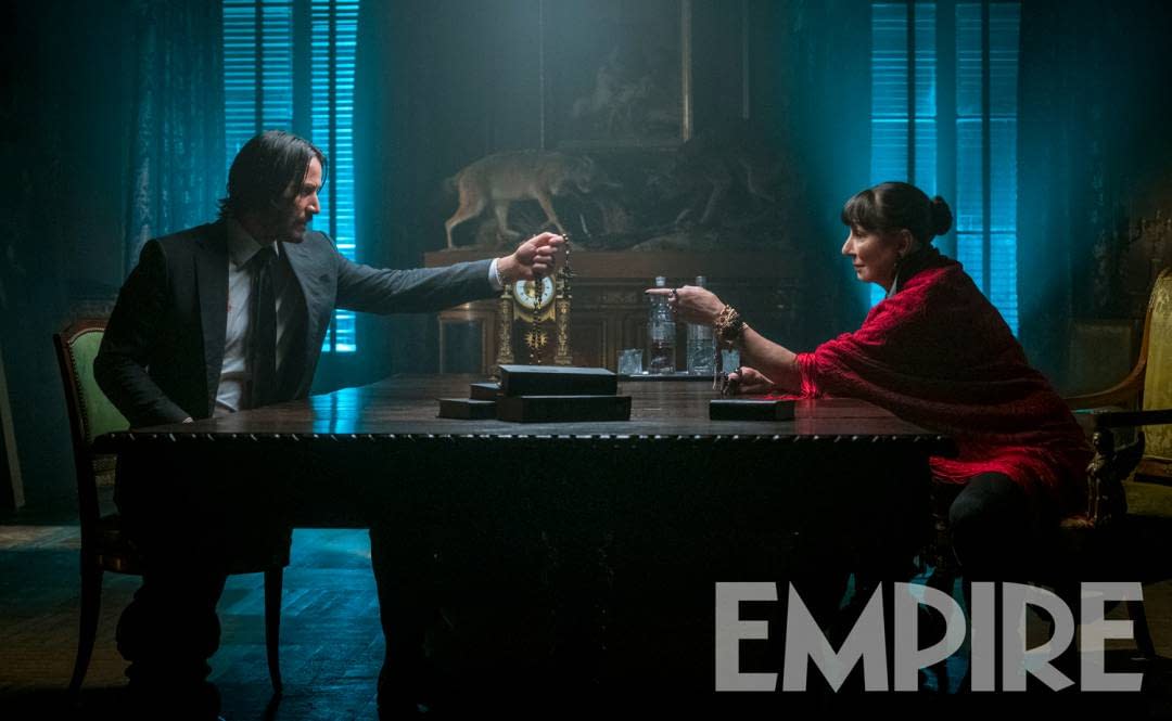 First Look at Anjelica Huston in John Wick: Chapter 3