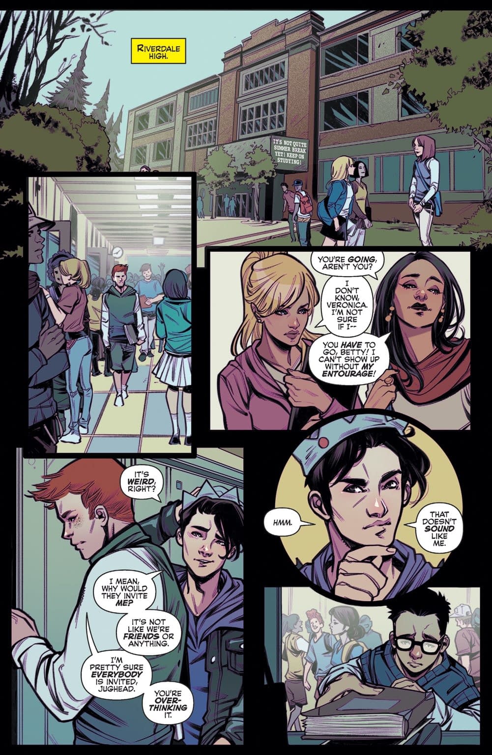 Cheryl's Tips for Dealing with Bullies in Next Week's Blossoms 666 #1