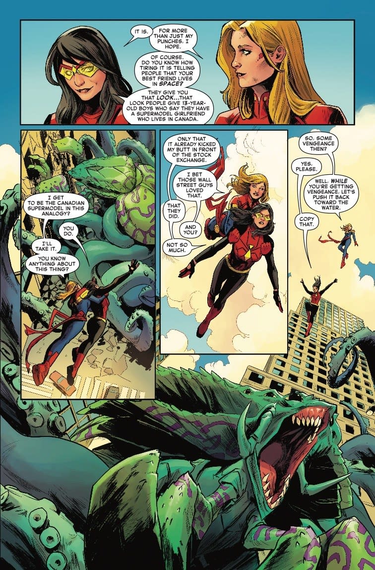 Does Wall Street Root Against Female Superheroes? Next Week's Captain Marvel #1