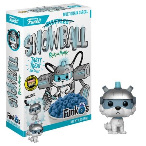 Funko Cereal Rick and MOrty Snowball
