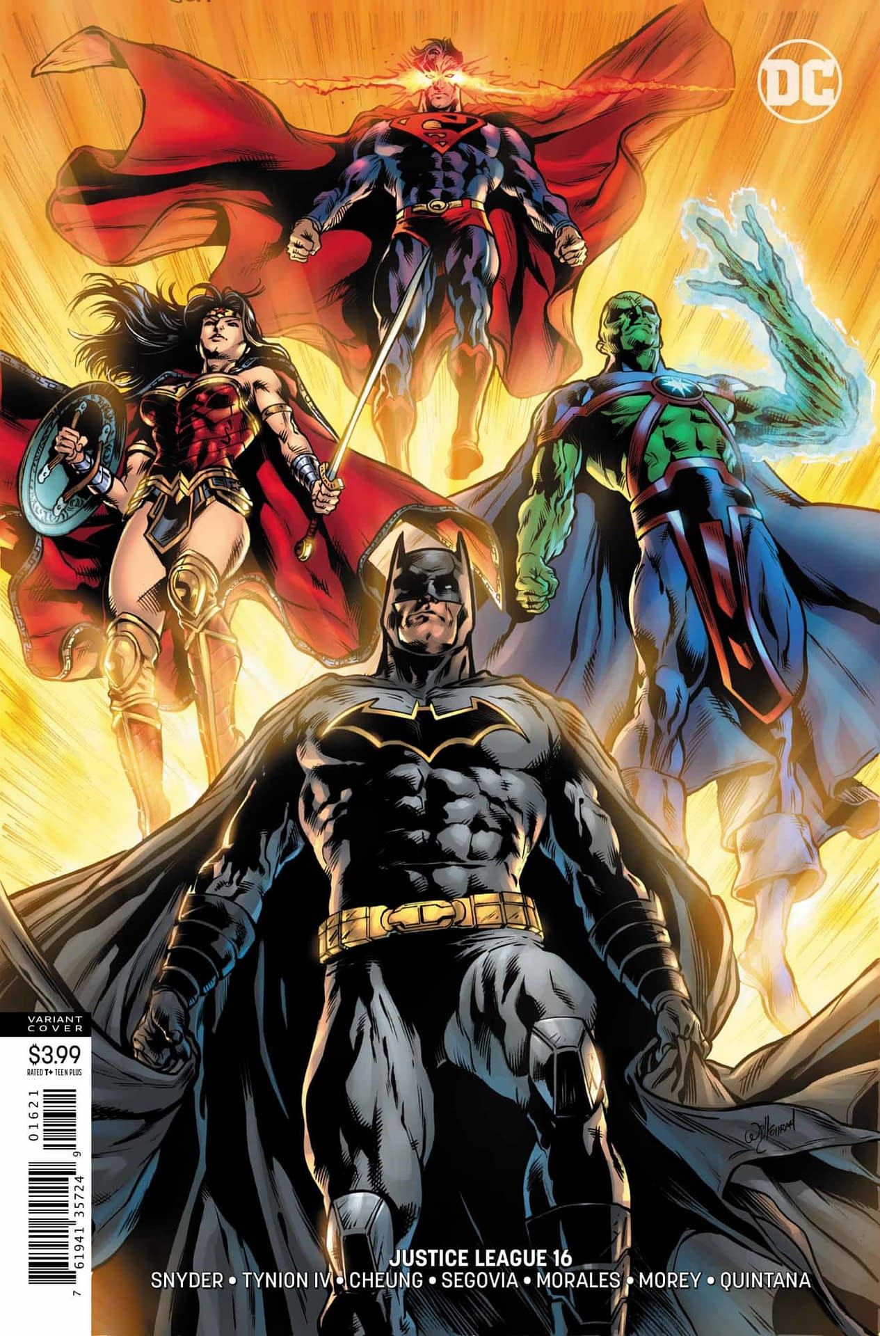 Find Out What Martian Manhunter Has in Common with Ike Perlmutter in This Week's Justice League #16