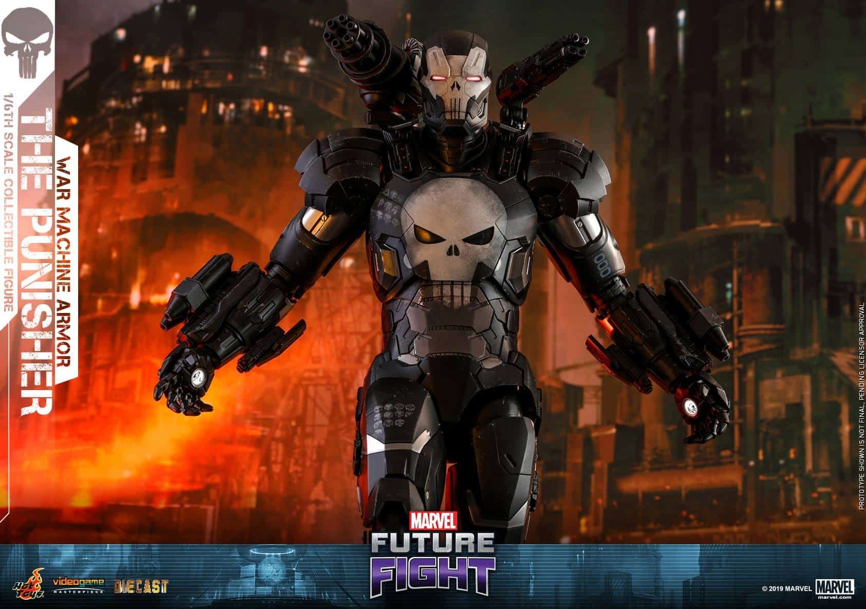 Marvel Future Fight War Machine Punisher 11