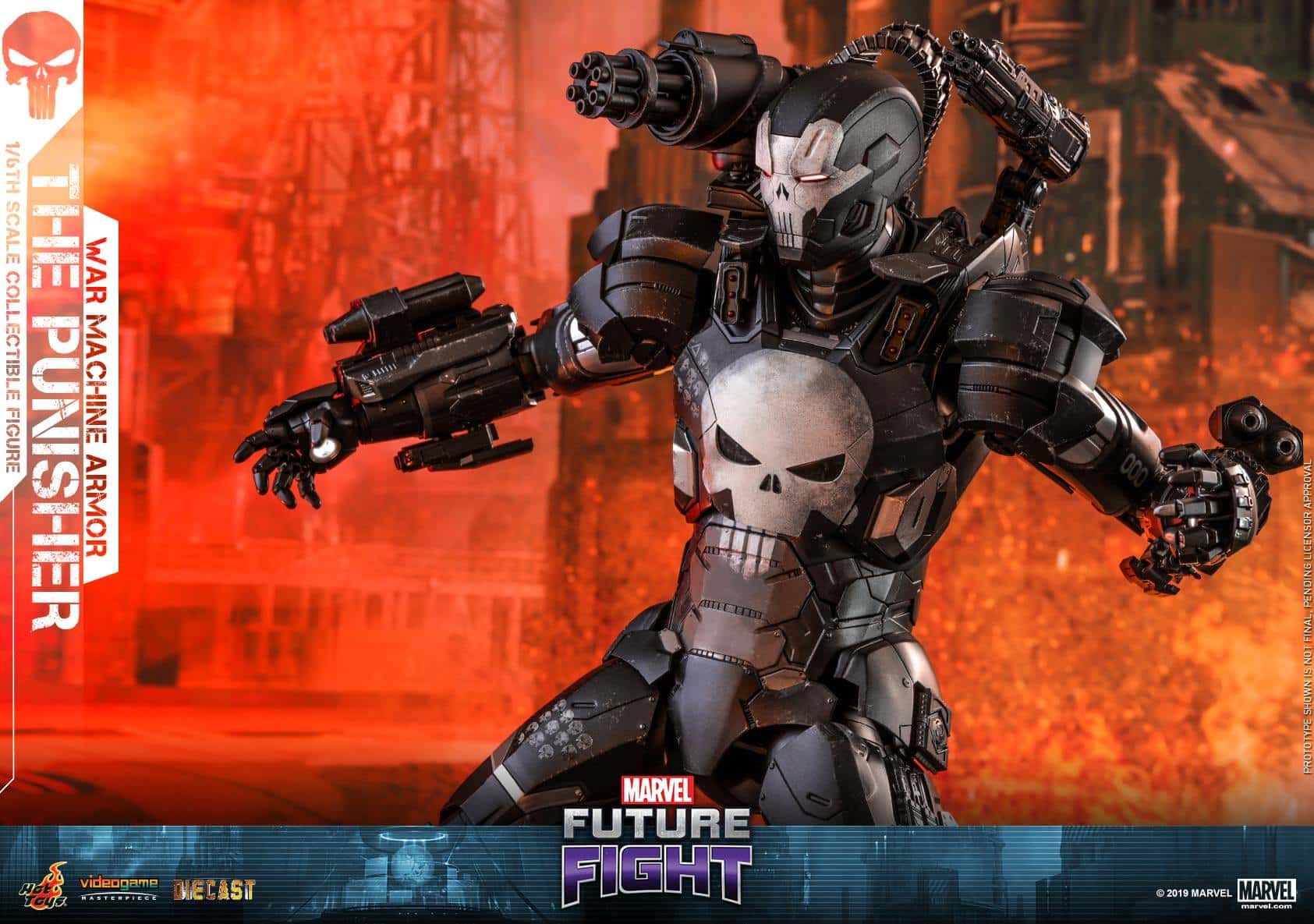Marvel Future Fight War Machine Punisher 12