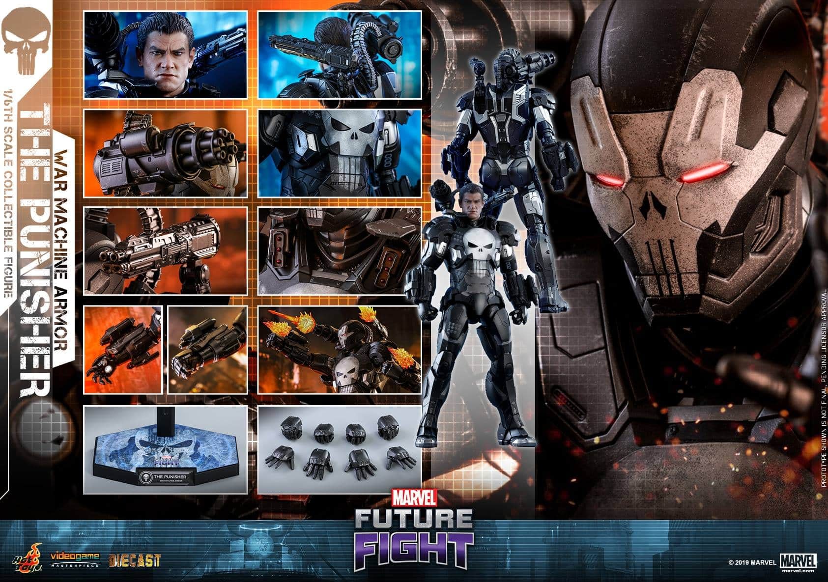 Marvel Future Fight War Machine Punisher 14