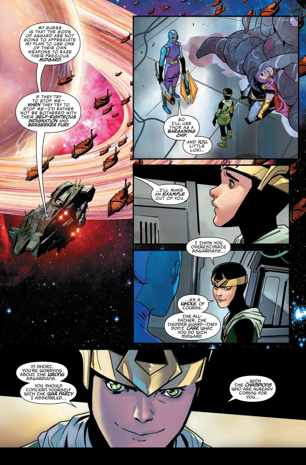 Loki's Fate and a New Nova in Next Week's Asgardians of the Galaxy #5