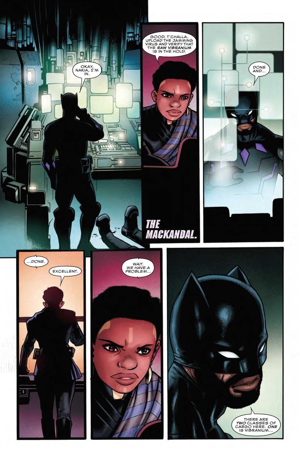 Human Trafficking&#8230;IN SPAAAACE!!! in Next Week's Black Panther #8