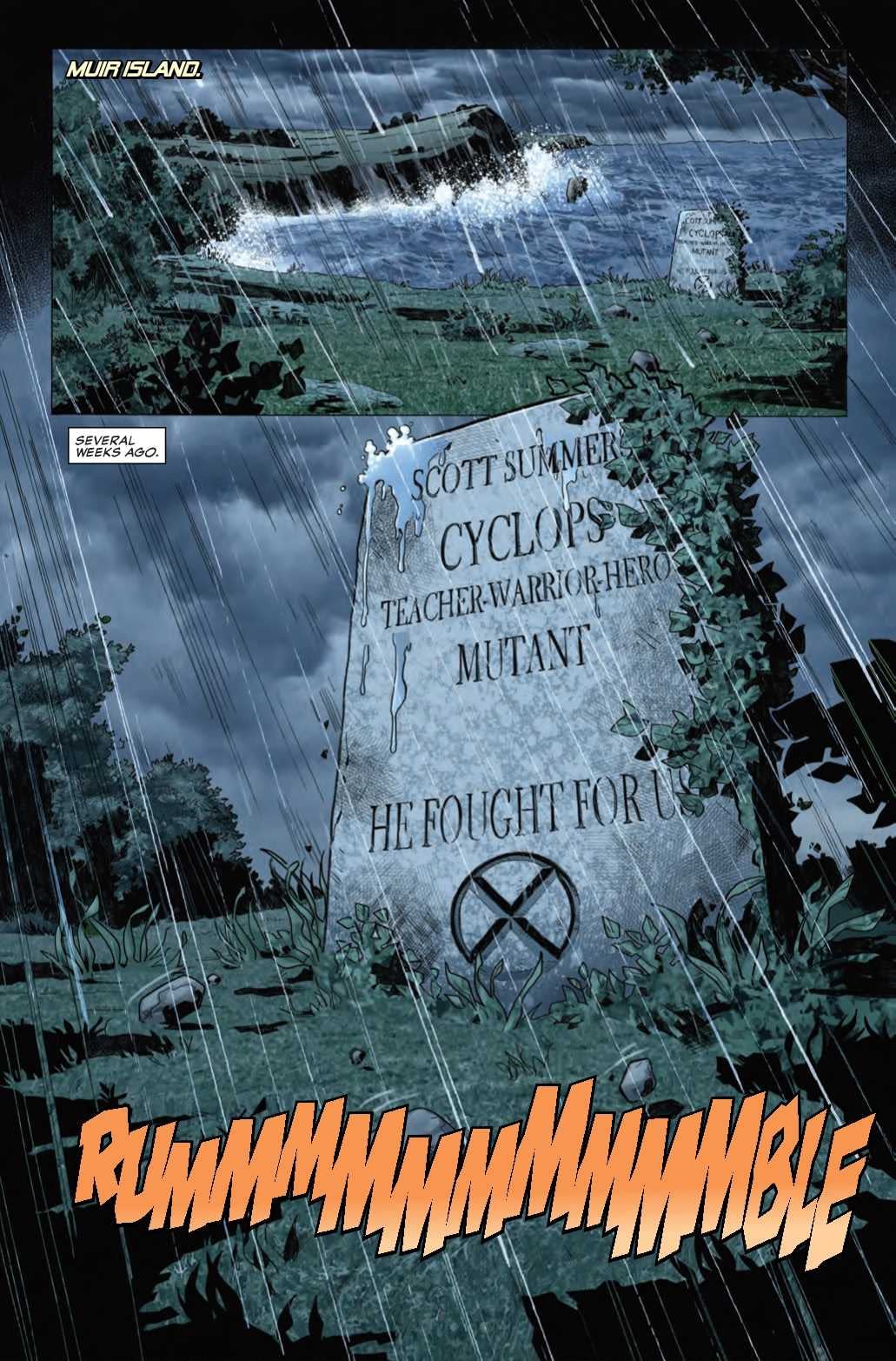 Cyclops Rises from the Grave&#8230; Literally&#8230; in Next Week's Uncanny X-Men Annual