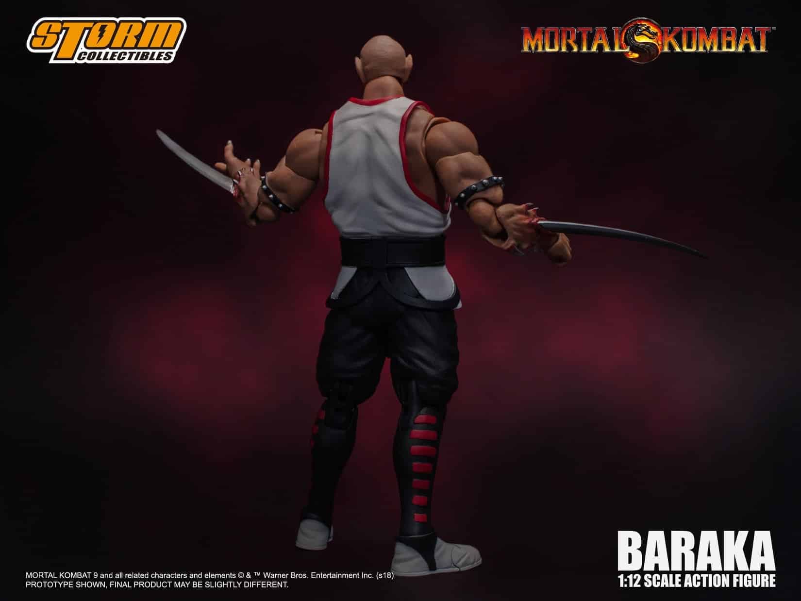 Mortal Kombat Baraka, Storm Collectibles 1:12 Action Figure