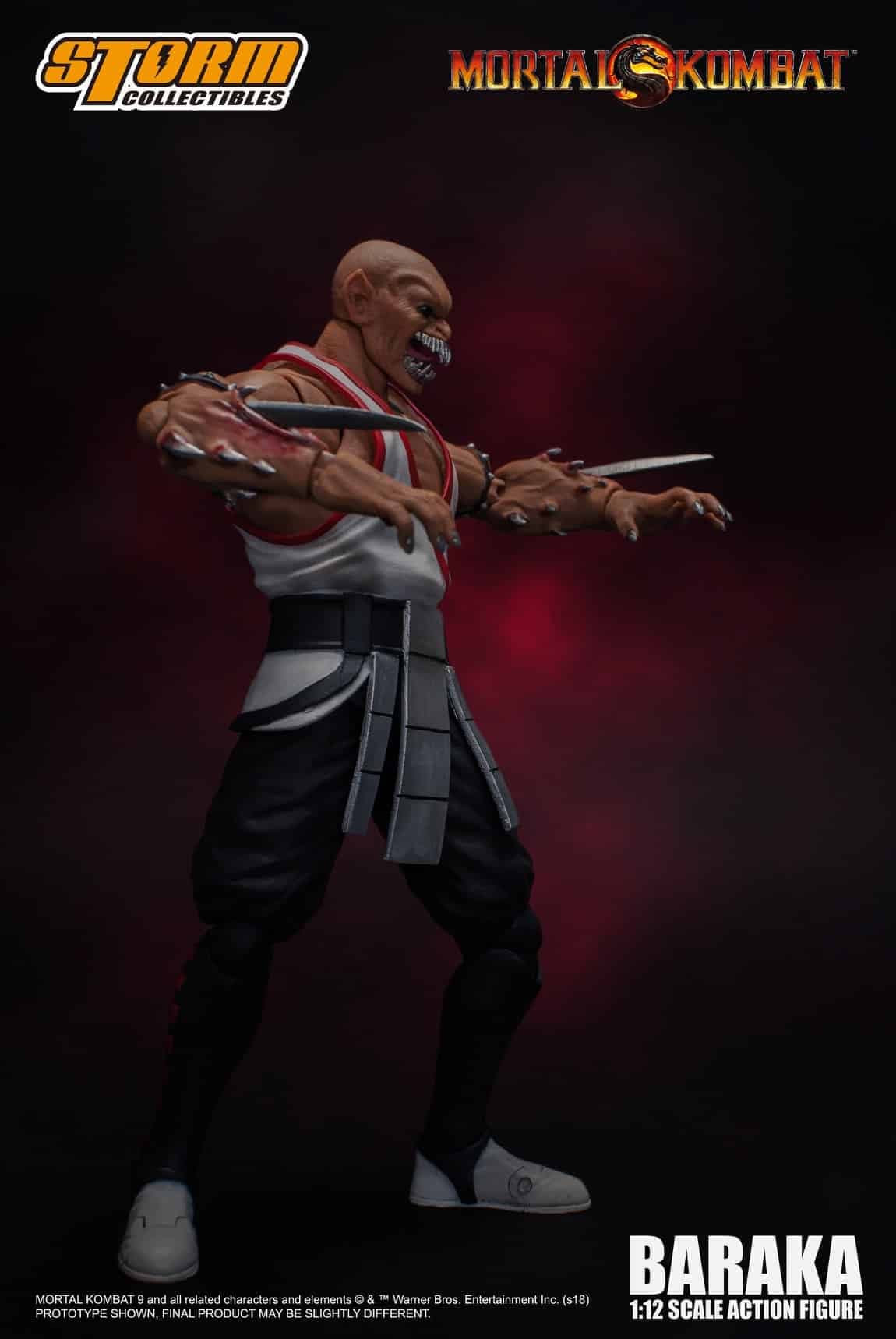 Mortal Kombat Favorite Baraka Gets a Figure From Storm Collectibles