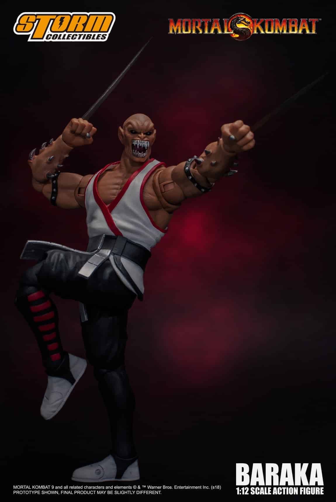 Mortal Kombat Favorite Baraka Gets a Figure From Storm Collectibles