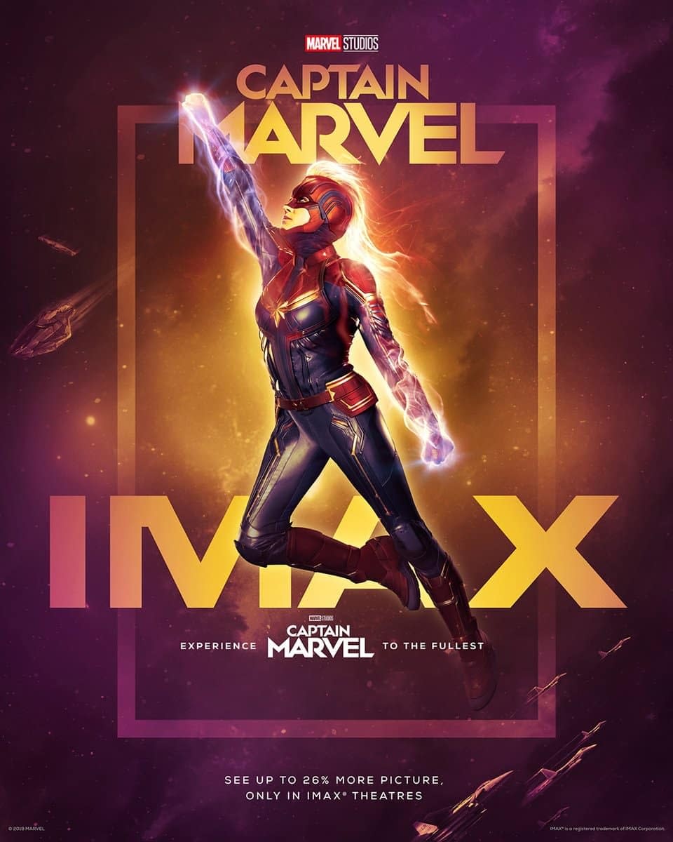 3 New Posters and TV Spot for Captain Marvel, Tickets Now on Sale