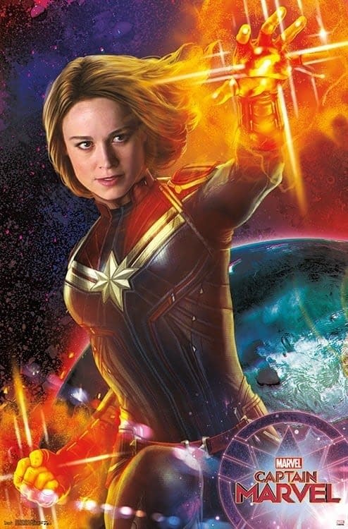 Goose Gets His Own 'Captain Marvel' Poster