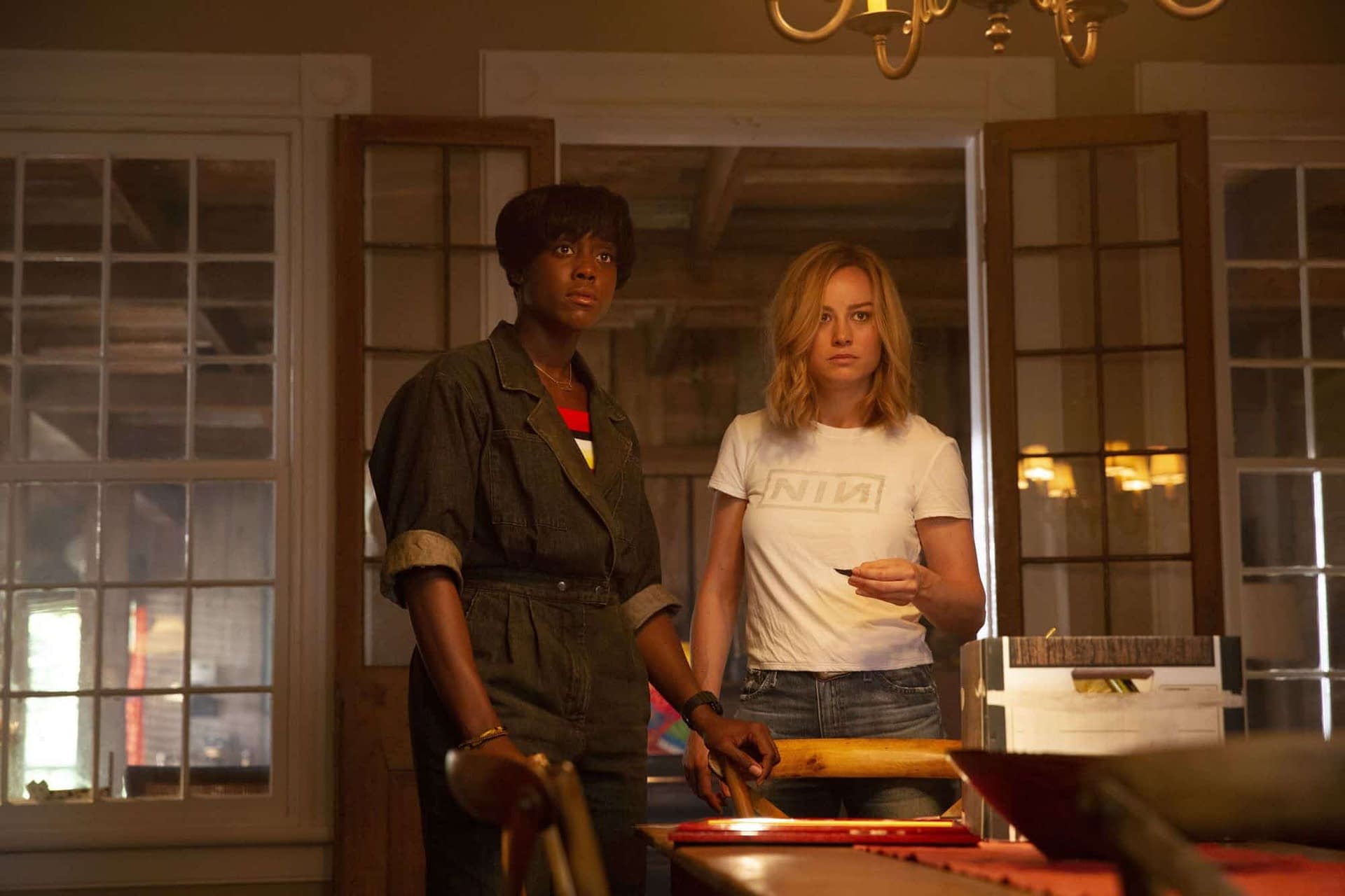 Captain Marvel Stars Brie Larson and Lashana Lynch on What Their Characters Love About Each Other