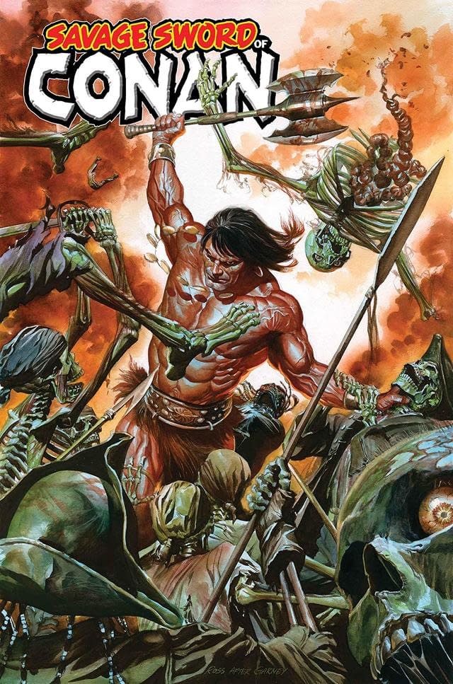 Conan Goes for the Low Blow in First Look at Savage Sword #1