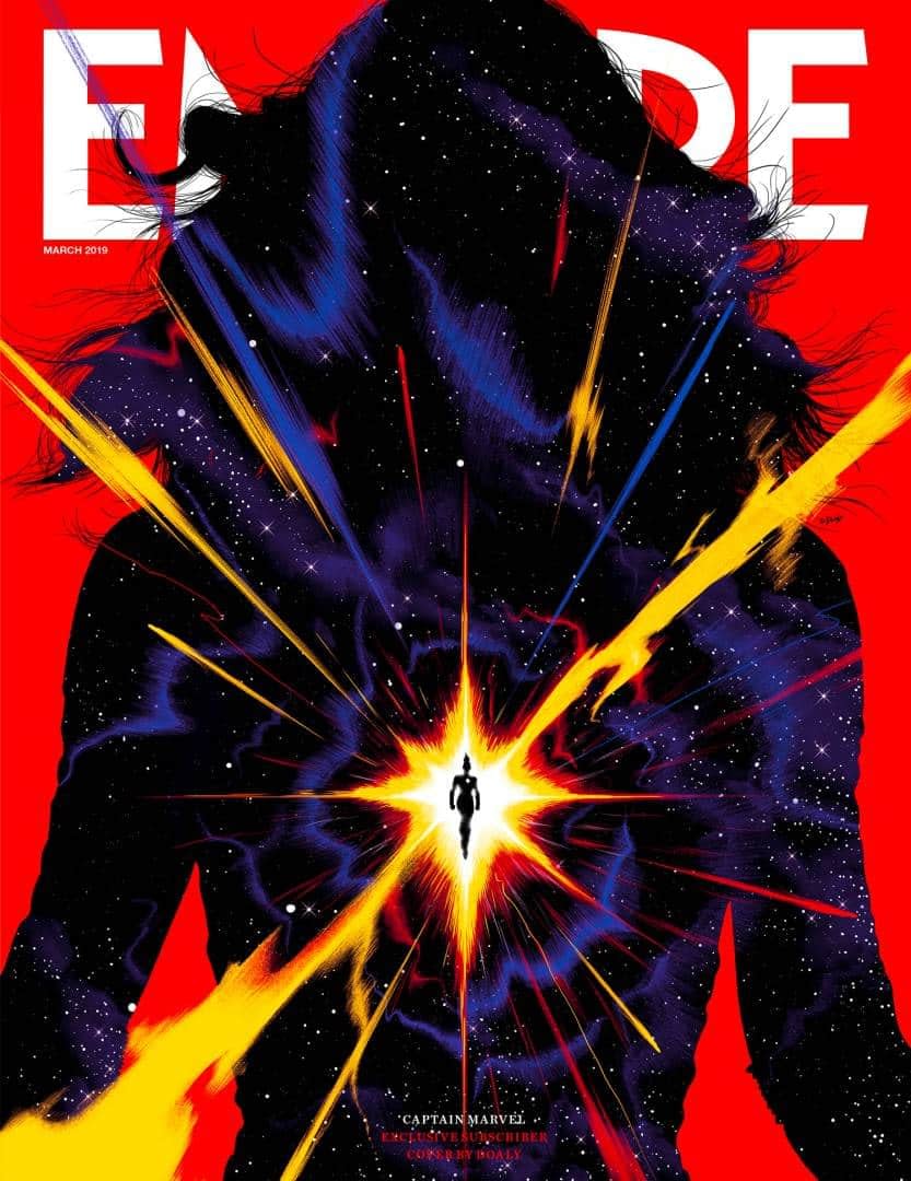 The Captain Marvel Empire Subscriber Cover is Gorgeous