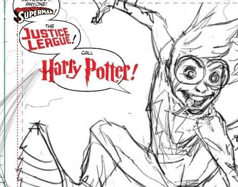 Changing Logos of Harry Potter in Young Justice #1 &#8211;  and What Those 7 Crises Mean to Gemworld