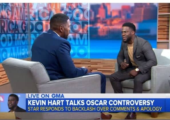 Kevin Hart on Oscars 2019 Hosting: "I'm Over That, I'm Over the Moment"