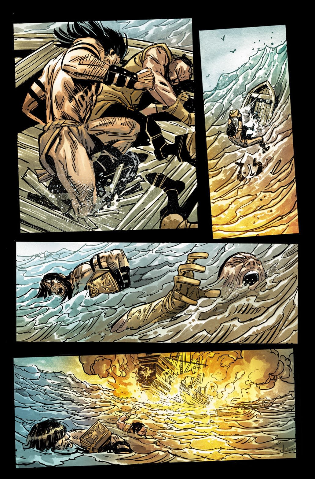 Conan Goes for the Low Blow in First Look at Savage Sword #1