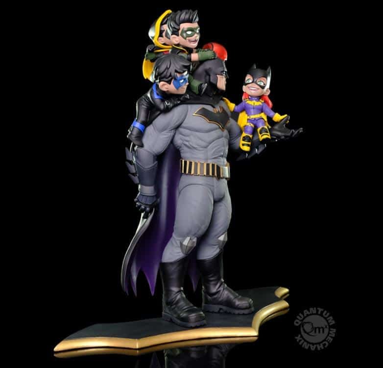 Check Out Quantum Mechanix Adorable New Bat-Family Q-Master Diorama