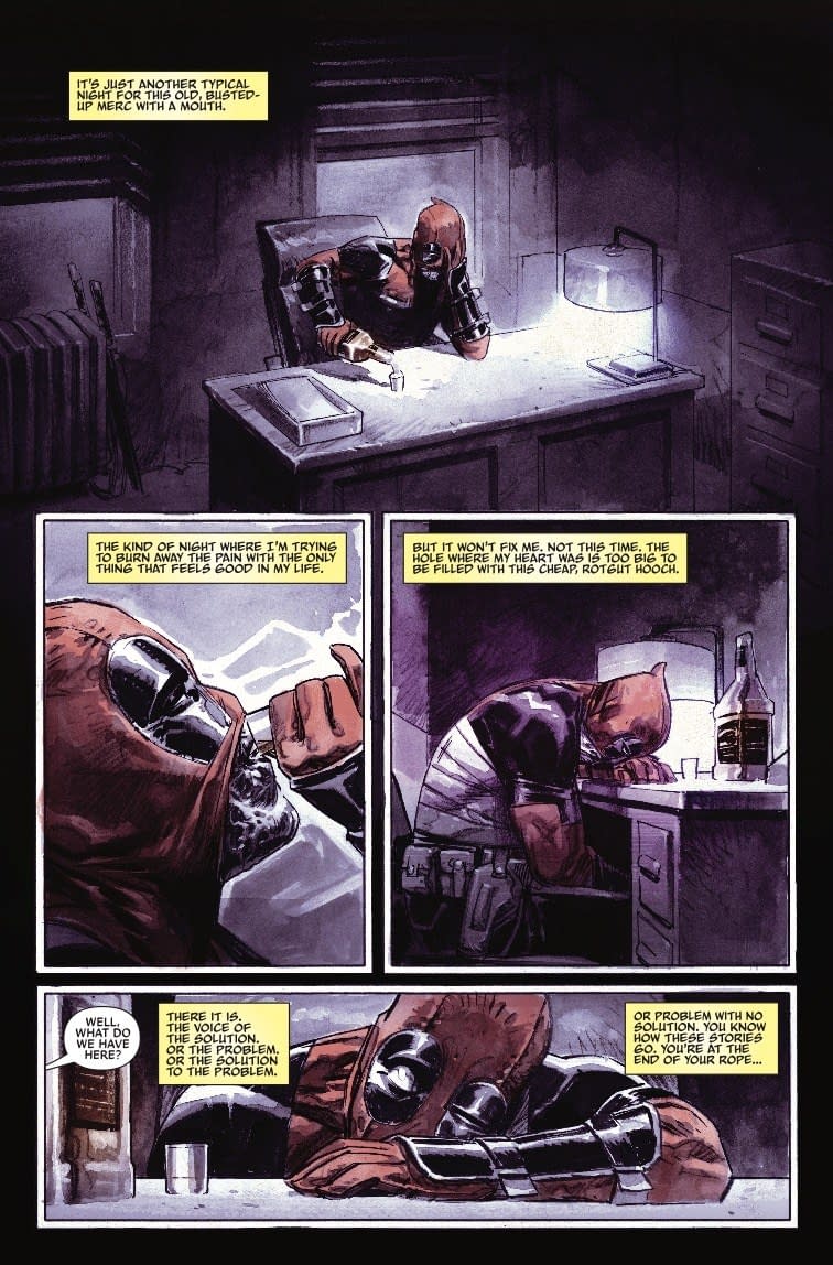 Wade Wilson Gets Hard Boiled in Next Week's Deadpool #9