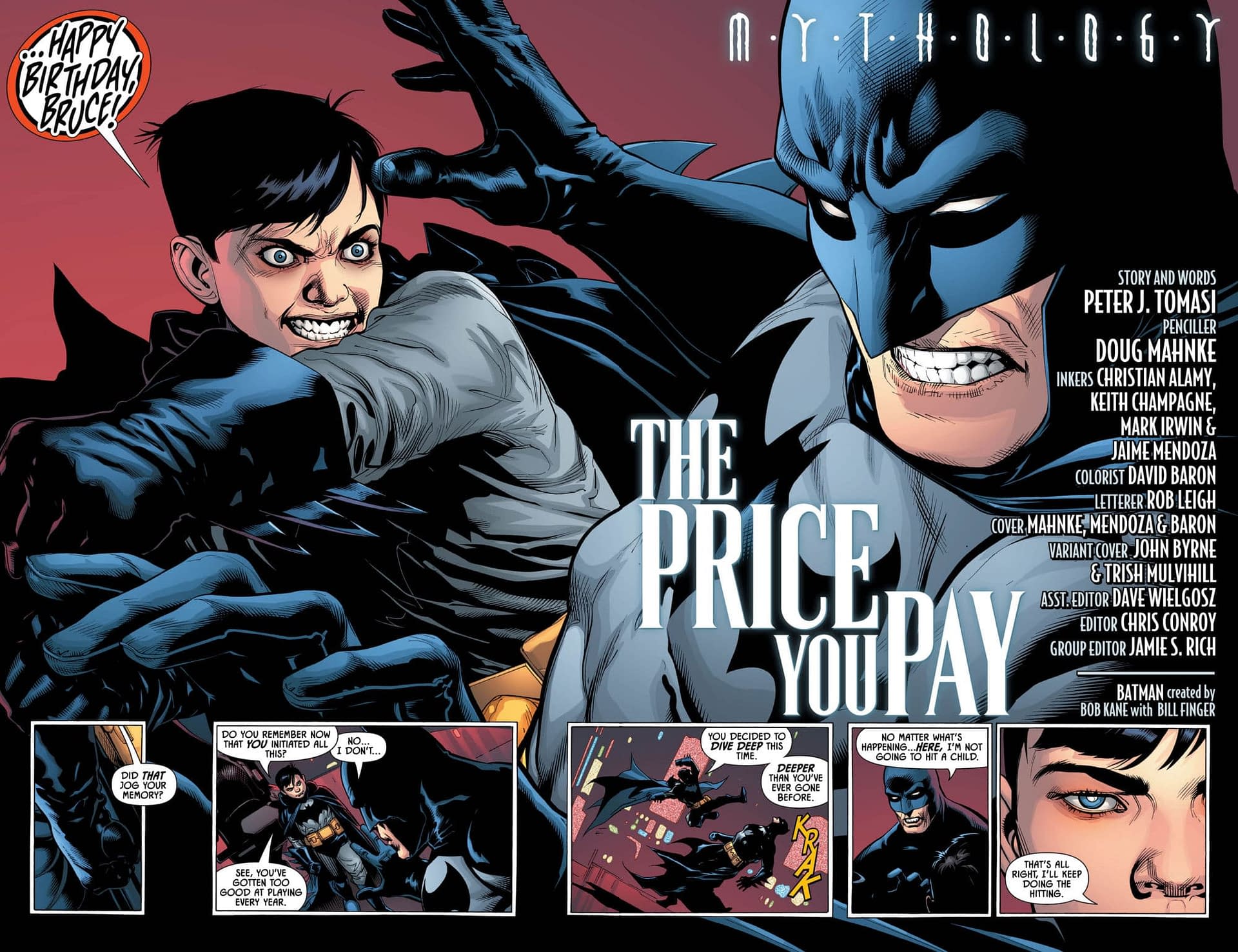 Batman Pulls a Fight Club in Wednesday's Detective Comics #999